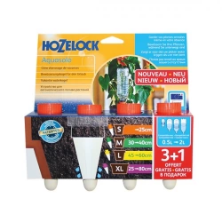 Cône Aquasolo pack 3+1 vert pour les plantes en pot à la maison
