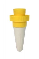 Cône Aquasolo pack x1 jaune pour les plantes en pot à la maison