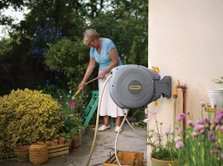 Dévidoir caréné fixation murale enroulement automatique Auto Reel avec tuyau (10 m)