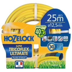 Tuyau d’arrosage multi usage Super Tricoflex Ultimate 15mm - 10m - jaune