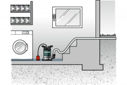 Pompe immergée TP 7500 SI - 300W - eau claire - 7500 l/h