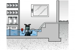 Pompe immergée PS 7500 S - 450W - eau sale - 7500 l/h