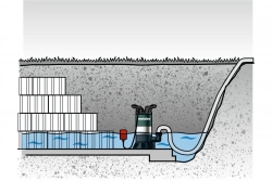 Pompe immergée PS 7500 S - 450W - eau sale - 7500 l/h