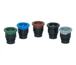 Tuyère escamotable LPS 4P avec Buse TVAN17 - Emergence 100 mm - de 25 a 360° - Portée 5,2m avec vis de réglage