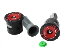 Buse précision 120° filetage femelle - Bleue - Débit 77 l/h - Portée 3m