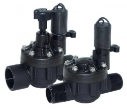 Kit électrovanne 1" F/F TPV - Avec réglage manuel du débit - Solénoïde impulsion 9VDC