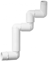Montage articulé 1" pour arroseurs BSP Unibody - 5 coudes - Longueur jambière 304mm