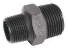 Mamelon réduit fileté mâle/mâle 4" x 3" (sur demande)